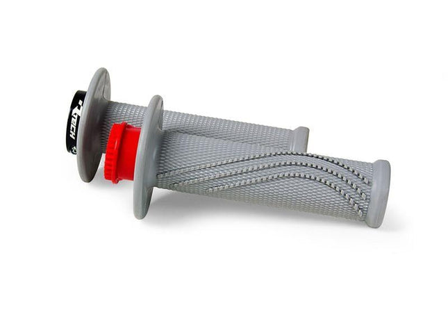 Rtech Lock On Grip Set Beta, Wave Grip Grey, R-MPRGRBETA20