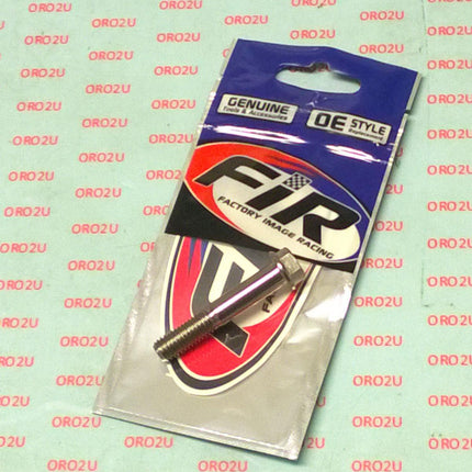 Titanium GR5 Bolt M8 x 45mm Each, Flange OD: 14mm / Hex Size: 10mm, FIR Brand /