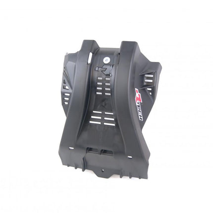 Plastic Skid Plate Yamaha YZ125/X 2005-25, Rtech R-PMYZ0NR0125, Plastic Engine Cover Black