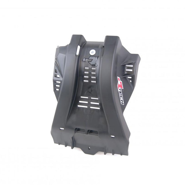 Plastic Skid Plate Yamaha YZ125/X 2005-25, Rtech R-PMYZ0NR0125, Plastic Engine Cover Black