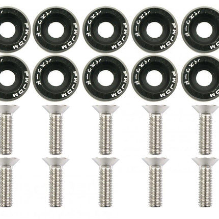 Bolt & Washer PACK-10 Black
