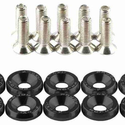 Bolt & Washer PACK-10 Black