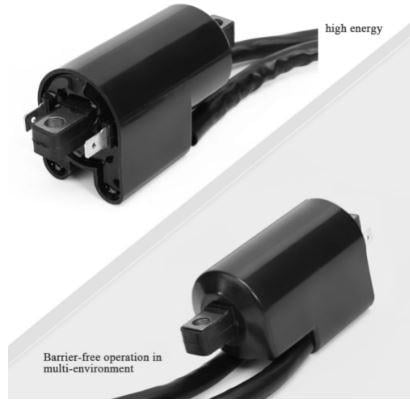 Ignition Coil Assy 80-06 Kaw Suz Yam IMC0016