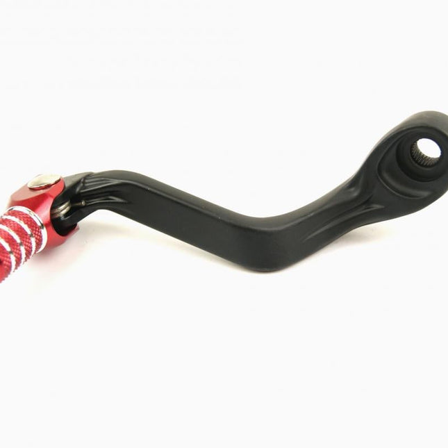 Gear Lever Aluminium. Black / Red, Gasgas Mc 65 2021-22, Rtech R-LEVC00GAS02