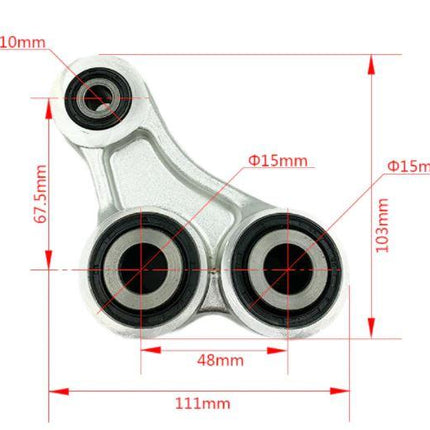 Triangle Lever Rear Shock Linkage KTM Husq Sxs Mxc Sx Exc Xcw Excf Smr Smc 7900408014401