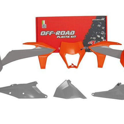Plastic KIT/7 2020-23 Exc/exc-f OEM 2021, Rtech R-KITKTM-OEM-723