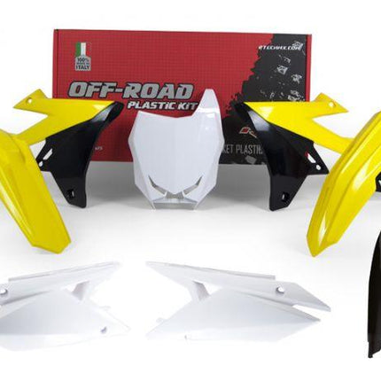 Plastic KIT/6 18-25 RM-Z450, RM-Z250 2019-25, Rtech R-KITRMZ-OEM-618