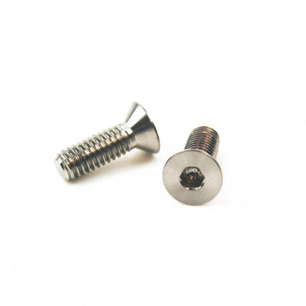 Titanium Csk Allen M4x12mm, Reservoir Cap Screws x 2, / Countersunk