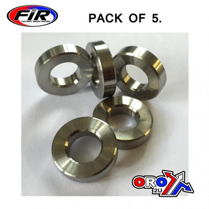 Titanium Spacer 6.50X3.00mm, Titanium Grade 5 / Pack Of 5
