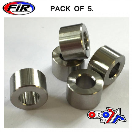 Titanium Spacer 6.50X8.00mm, Titanium Grade 5 / Pack Of 5