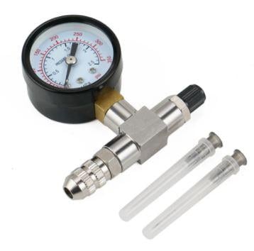 Suspension Shock Nitrogen Needle Fill Tool Kit Stainless Steel 350PSI