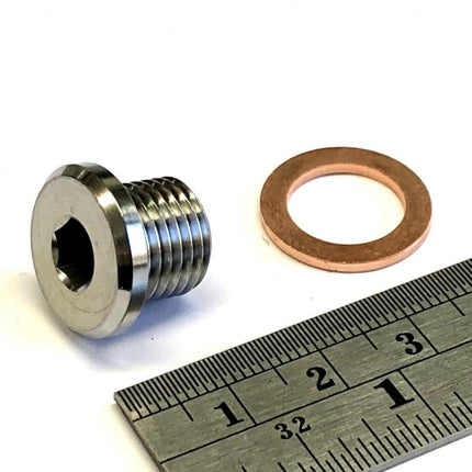 GR5 Cylinder Plug 12x10 KX500, 92066-1222 KX250 KX125 KLX650, Factroy Image Racing
