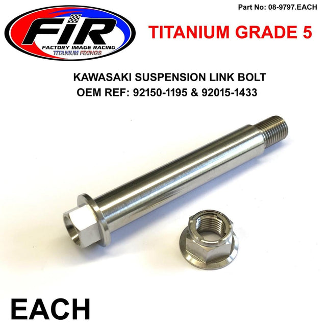 GR5 Pro Link Bolt & Nut KX500, Kdx 92150-1195 & 92015-1433