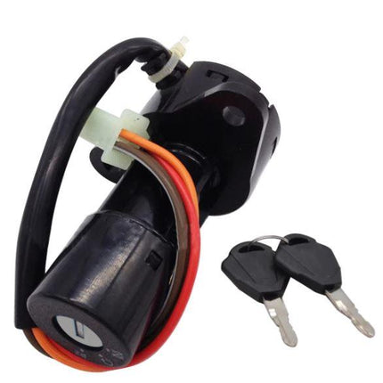 Ignition Switch 4 Wire Lock With 2 Keys, Suzuki GS125