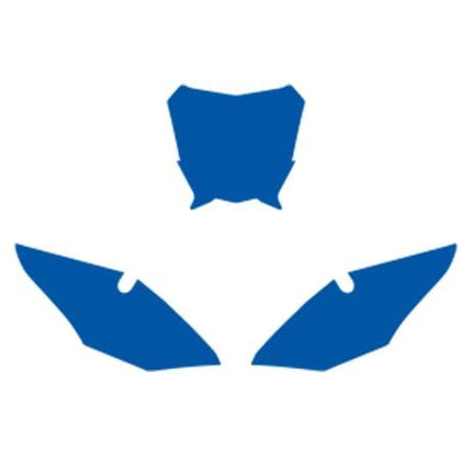 Gasgas Mc 2021-2023 Pre Cut, Blackbird 3910/70 Blue, Number Board Backgrounds