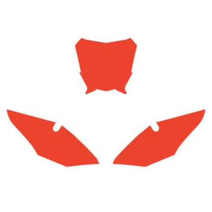 Gasgas Mc 2021-2023 Pre Cut, Blackbird 3910/60 Red, Number Board Backgrounds