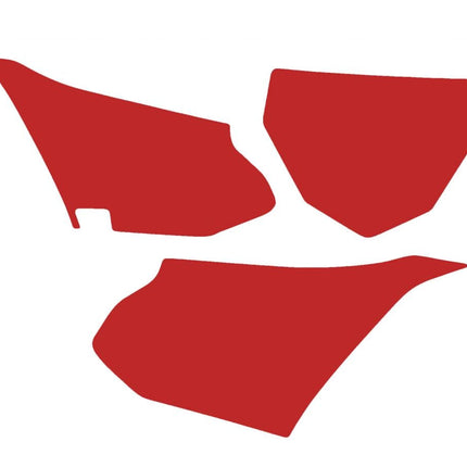 Yamaha YZ85 2022-24 Pre Cuts, Blackbird 3232/60 Red, Number Board Backgrounds