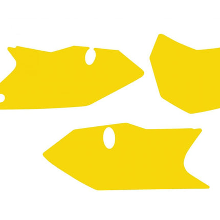 Fantic Xxf 2022-2025 Pre Cuts, Blackbird 3F03/40 Yellow, Number Board Backgrounds