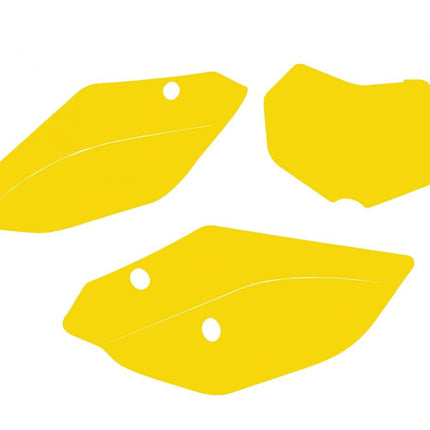 Tm 2-STROKE Enduro 22-25 Pre Cuts, Blackbird 3821/40 Yellow, Number Board Backgrounds