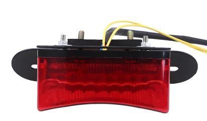 LED Tail Light And Bracket Universal Harley Cafe Racer