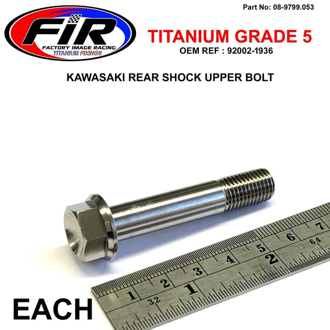 GR5 KX Upper Shock Bolt M10, 53mm / KX125 250 & 500 92002-1936