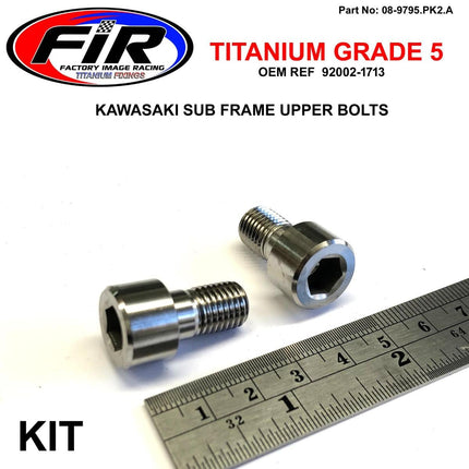 GR5 Sub Frame Bolt Upper KX, Allen M10x17mm / Pitch 1.25mm, 92002-1713 / 920021713