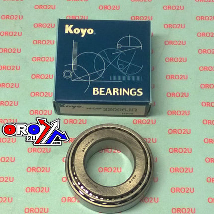 Bearing Taper 30x55x17 Koyo, BEA105 93332-000A6 Open, Allballs 99-3519-1, 32006JR