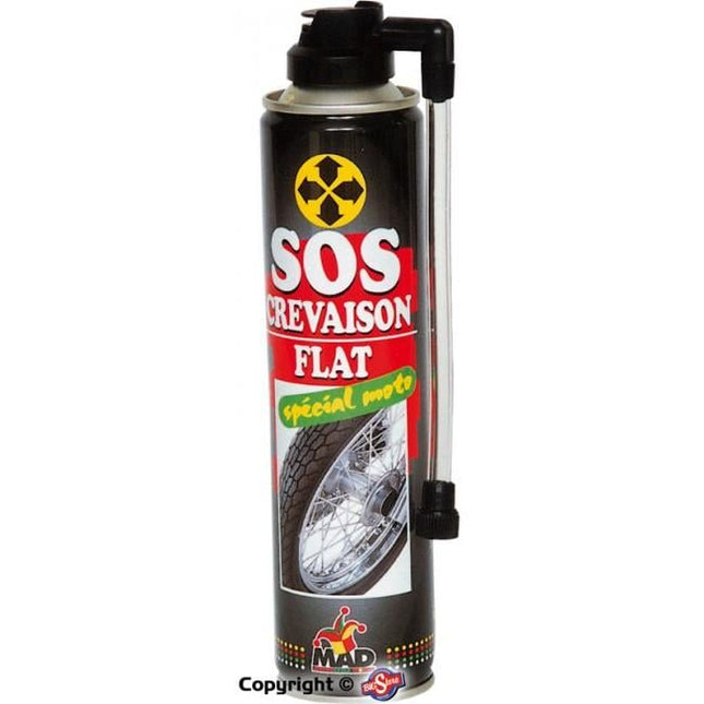Sos Crevaision Emergency Flat Tyre Repair And Inflate Spray 250ml