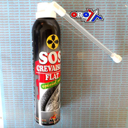 Sos Crevaision Emergency Flat Tyre Repair And Inflate Spray 250ml