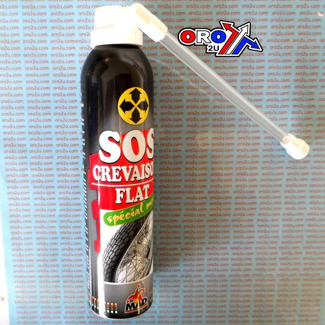Sos Crevaision Emergency Flat Tyre Repair And Inflate Spray 250ml