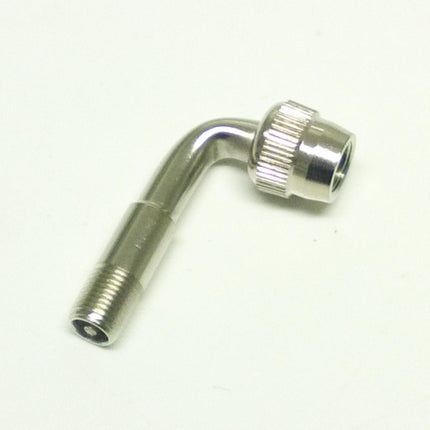 VALVE EXTENSION 90 DEGREE, TUBELESS TYRE VALVE Angle Bent Valve Adaptor