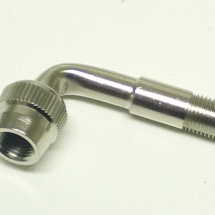 VALVE EXTENSION 90 DEGREE, TUBELESS TYRE VALVE Angle Bent Valve Adaptor