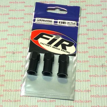 8mm Rim Lock Nuts PK/3 Black