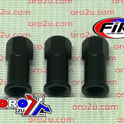 8mm Rim Lock Nuts PK/3 Black