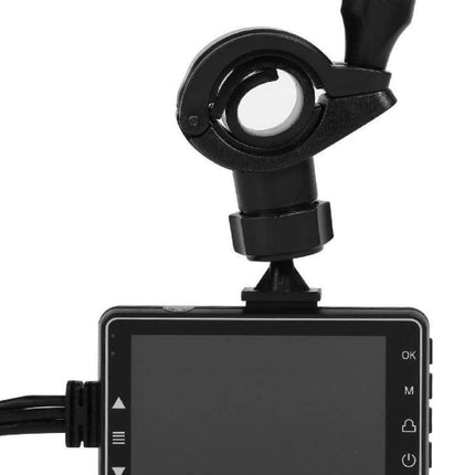 Motorcycle Dvr Dashcam Front Rear View Dual Camera