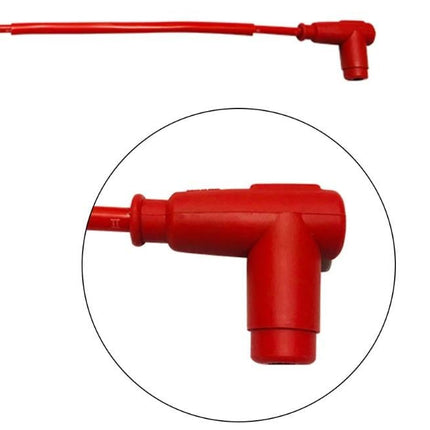 Spark Plug Iridium Power Cable & Cap, 49.5cm Length Ignition Line Engine Starting WITH SPLICER