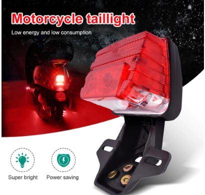 Tail Light with Steel Bracket Universal