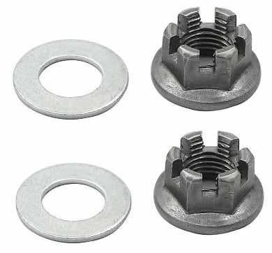 Rear Axle Hub Castle Nut Washer Yamaha Banshee Worrior Raptor 90201-14226-00 90171-14037-00