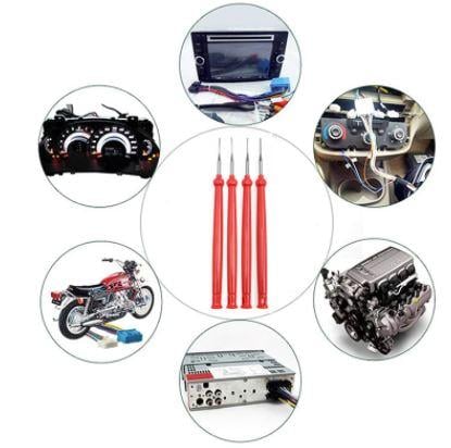 CONNECTOR PIN TOOL 5pcs., Terminal Removal Cable Wire Dismount tool