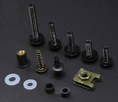 FAIRING BOLT KIT 202pcs. BLACK Honda, CBR1100XX CBR1100 CBR 1100 1100XX 1997-2007 Body Fairing Bolt Screw Fastener-Fixatio, Blackbird