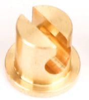 Split Nipple D 6.0 x L 6.0 x H 8.0mm Brass
