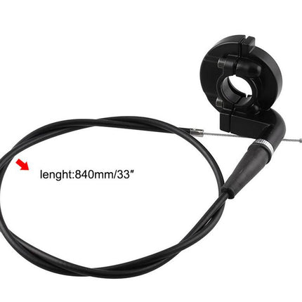 Twist Throttle With Cable And Clamp Set 7/8 22mm