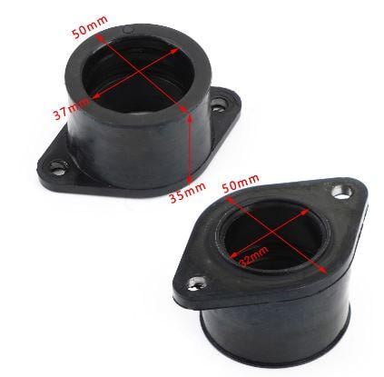 Flange Intake 2Pcs 1974-1978 Kawasaki KZ400 16065-037