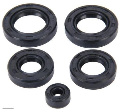 OIL SEAL ENGINE SET CG125 HONDA, 22x35x7, 14x28x7, 20x34x7, 16x28x7, 6.5x14.5x7