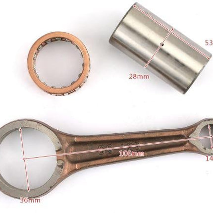 Connecting Rod Kit Suzuki 82-17 100 125 Gs Gn Tu Gz Dr Drz Cs Sp Alt Lt