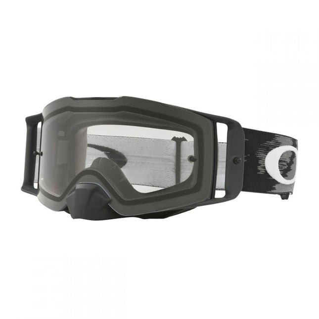 Oakley Front Line MX Matte Black Speed, Clear Lens Oa OO7087-01, Oa OO7087-01