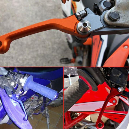 Flexi Clutch & Brake Lever YZ85 15-22, yamaha CNC Billet Foldable Pivot 1SS-83912-00-00 5MV-83922-00-00