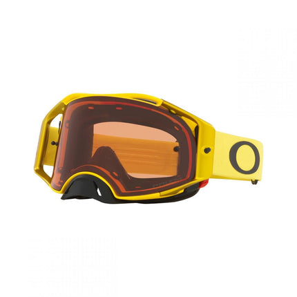 Oakley Airbrake MX Moto Yellow Prizm Bronze, Prizm Bronze Lens Oa OO7046-A6, Oa OO7046-A6