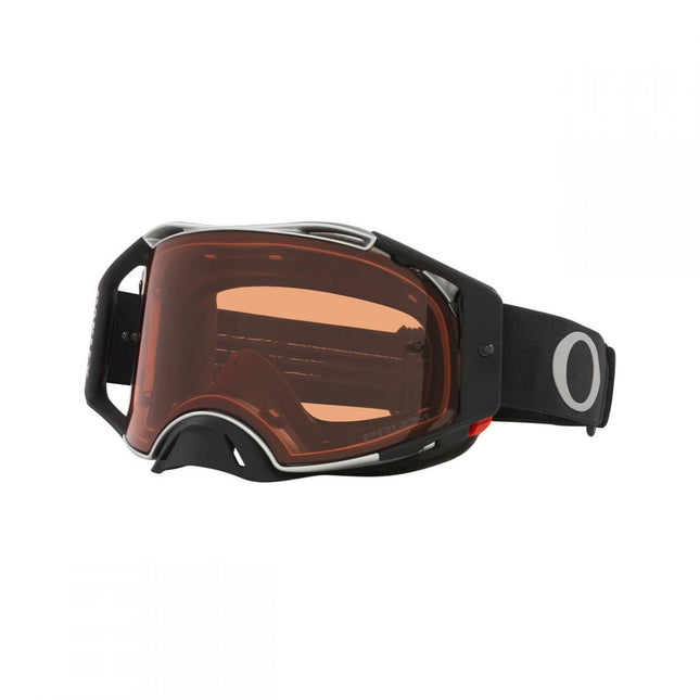 Oakley Airbrake MX Tuff Blocks Gunmetal, Prizm Bronze Lens Oa OO7046-B1, Oa OO7046-B1