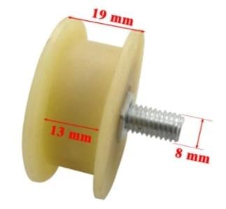Chain Roller Tensioner - 1 Bearing, Idler Pulley Wheel